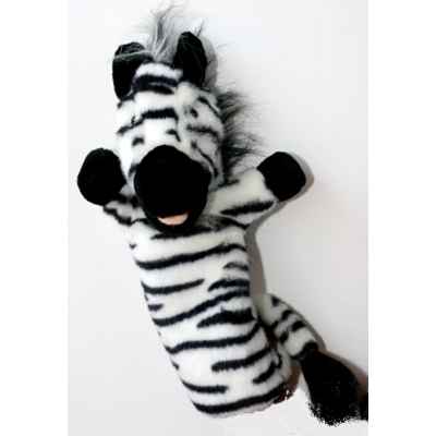 Marionnette a main The Puppet Company Zebre noir et blanc -PC006039