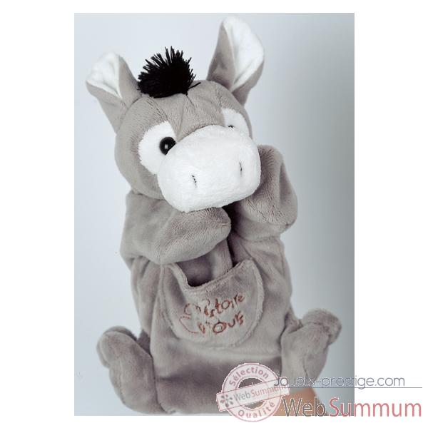 Marionnette peluche Ane 1260