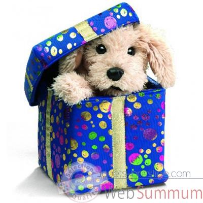 Marionnette peluche, Chiot en paquet cadeau -2593