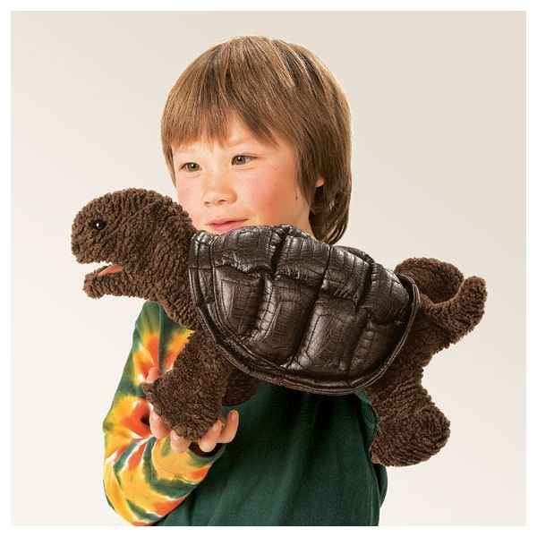 Marionnette Peluche Folkmanis Bebe Tortue des Galapagos -2840