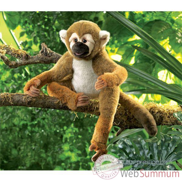 Marionnette Peluche Singe Ecureuil Folkmanis -2846
