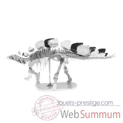 Maquette 3d en metal dinosaure stegosaure squelette 97 Metal Earth -5061100
