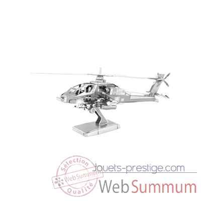 Maquette 3d en metal helicoptere ah-64 apache Metal Earth -5061083