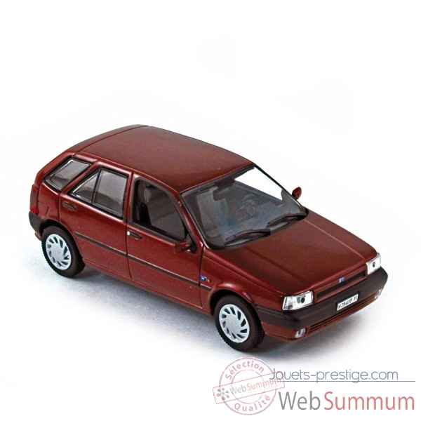 Fiat tipo 1993 dark red  Norev 772966