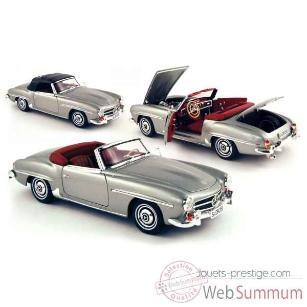 Mercedes-benz 190 sl gris metallise 1957  Norev 183535