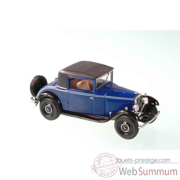 Peugeot 201 coupe bleu fonce 1931 Norev 470214