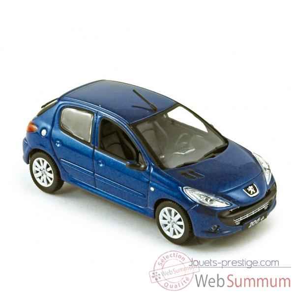 Peugeot 206+ 2009 bleu ipanema  Norev 472651