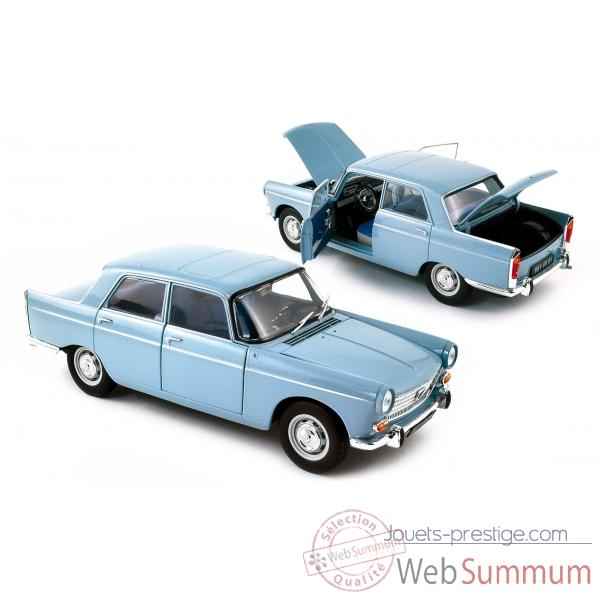 Peugeot 404 1965 clear blue Norev 184751