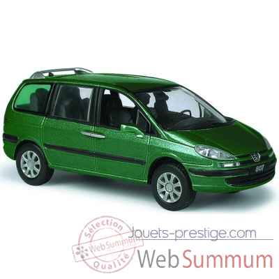 Peugeot 807 vert intensive Norev 478702