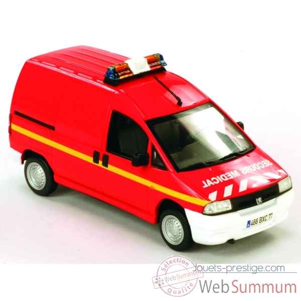 Peugeot expert pompier secours medical Norev 479840