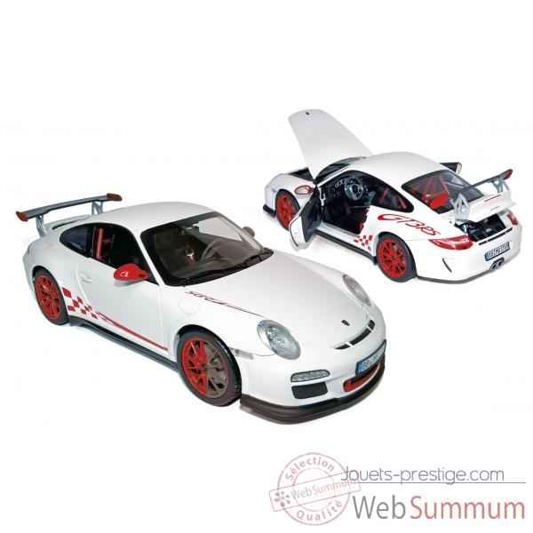 Porsche 911 gt3 rs 2010 - white & red deco  Norev 187566
