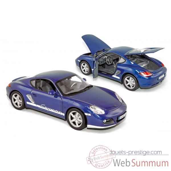 Porsche cayman 2009 blue metallic Norev 187602