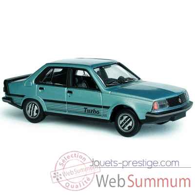 R18 turbo bleu mtal 1981 Norev 511808
