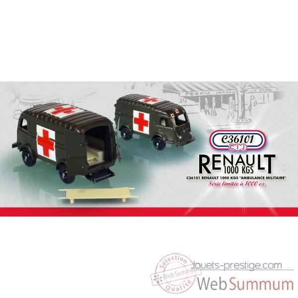 Renault 1000 kgs ambulance militaire Norev C36101