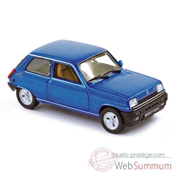 Renault 5 alpine bleue  Norev 510512