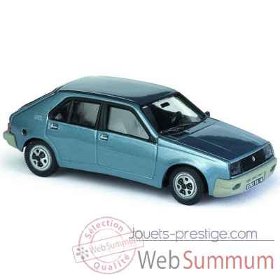 Renault 14 bleu metal Norev 511403