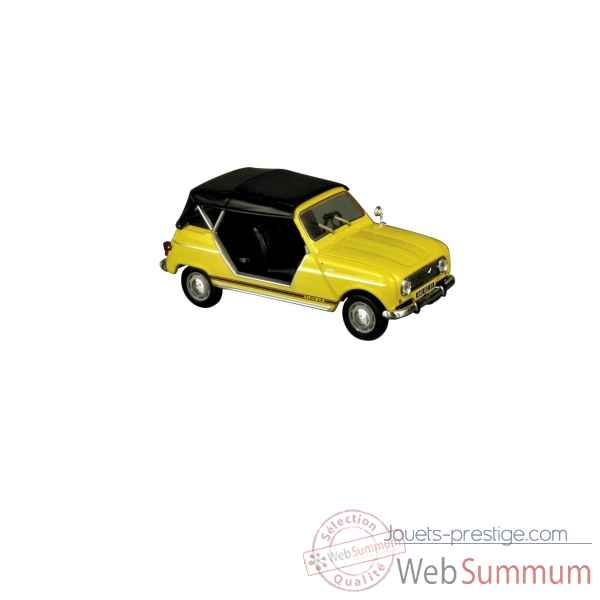 Renault 4l plein air cabriolet jaune Norev 510045