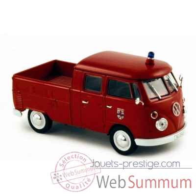 Volkswagen t1 doka 1961 pompiers italiens  Norev 840209