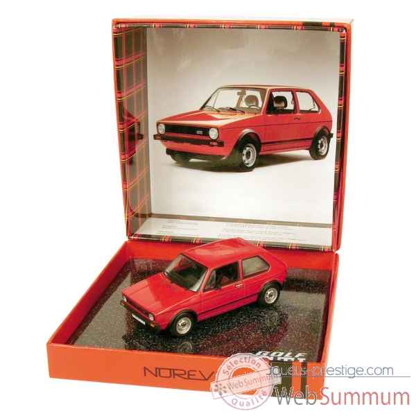 Volkswagen golf gti 1 rouge de mars 1976 Norev 840040