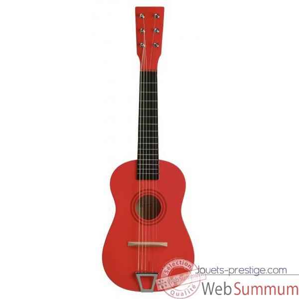 Guitare couleur rouge - 0341
