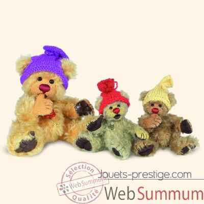 Peluche Hermann Teddy Original&reg ours "Suceur de pouce braun" en mohair �dition limit�e - 15057 2