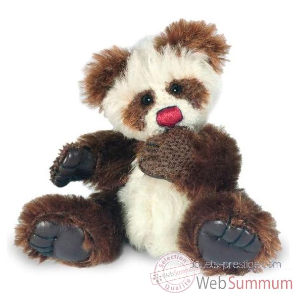 Peluche Hermann Teddy Original� Panda D�umeling brun, en mohair �dition limit�e -15070 1