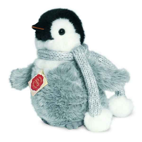 Peluche hermann teddy pingouin 15 cm -90016 0