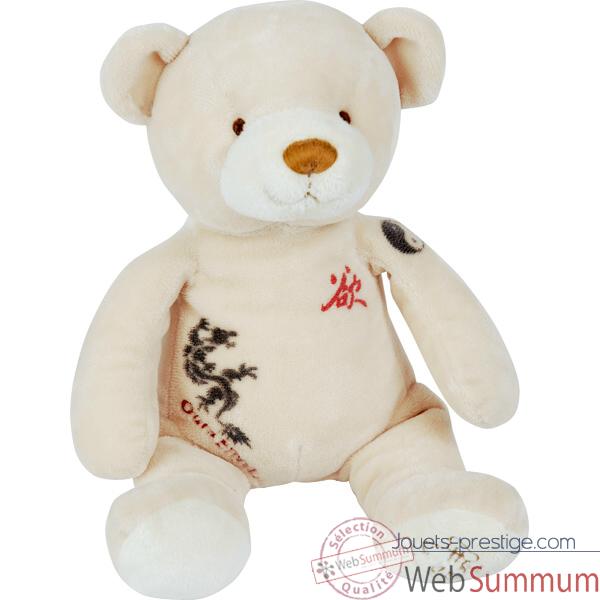 Peluche Ours tatou� Chinois - ho1166chi