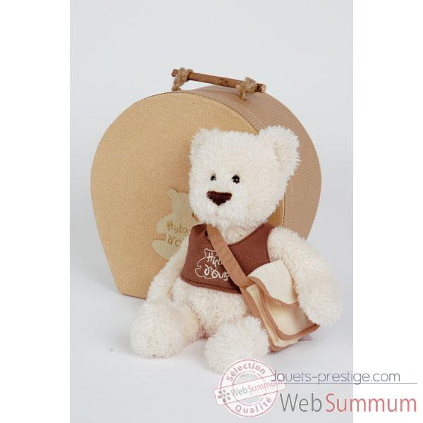 Peluche Ours et lapin avec sac � broder -ho1973