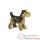 Peluche Steiff Chien Terrier 1935 mohair Fellow debout -st035012
