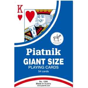 Cartes geantes Piatnik-jeux 139932