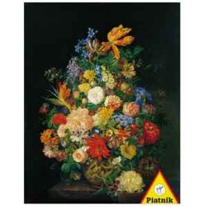 Petter, un bouquet de fleurs dans un vase Piatnik-jeux 565847
