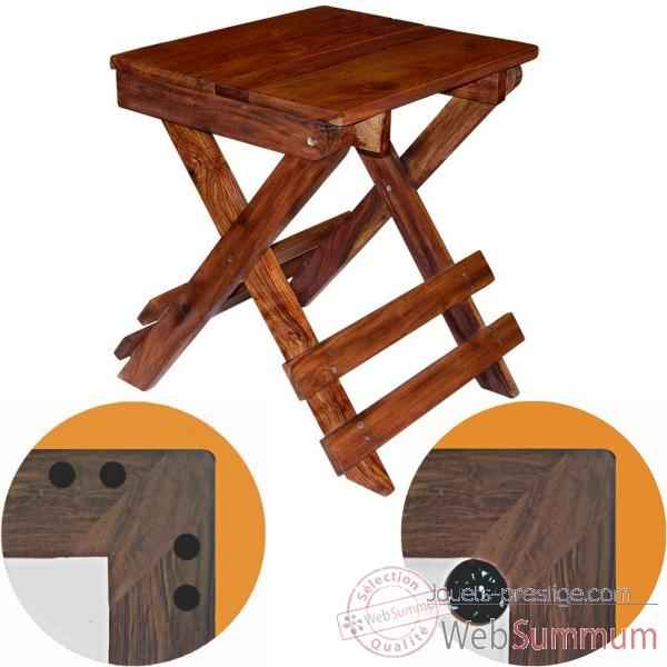 Pieds hauteur standard pour table de Carrom Champion et Winit en bois de palissandre 65cm -ACC24