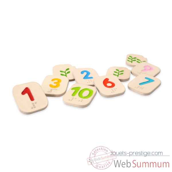 Apprendre les chiffres braille Plan Toys -5654
