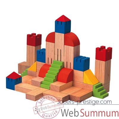 Blocs cr�atifs 35mm en bois - Plan Toys 5527