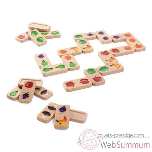 Domino fruits et legumes Plan Toys -5639
