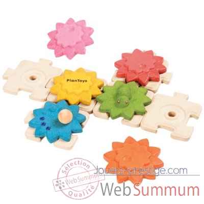 Engrenages puzzles- standard Plan Toys -5634