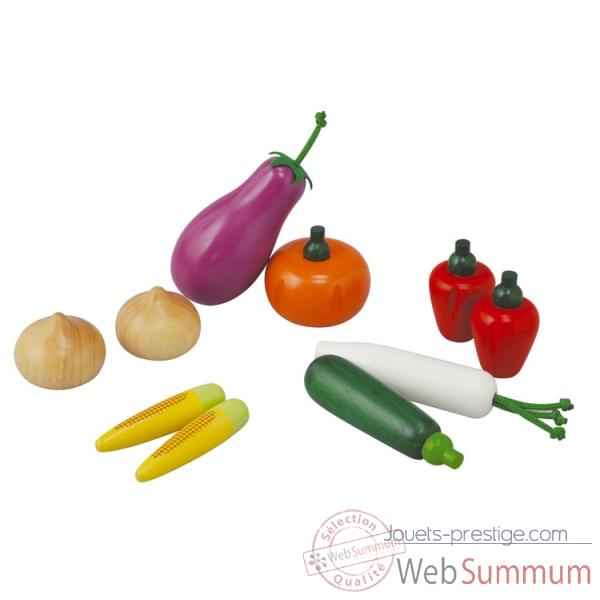 L�gumes assortis jouet en bois plantoys 3453