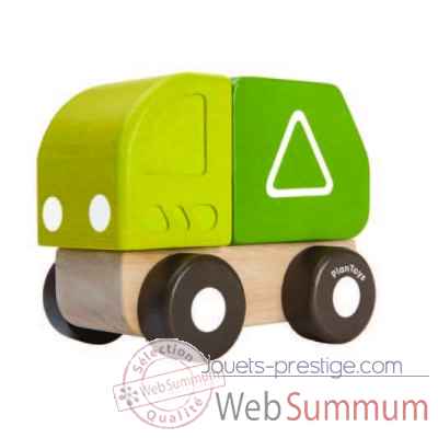 Mini camion de recyclage Plan Toys -5440