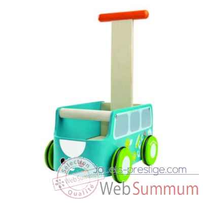 Mini van vert Plan Toys -5186