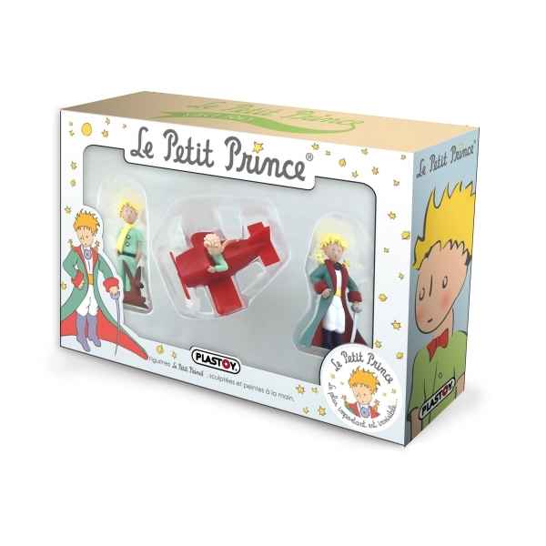 Figurine petit prince - coffret 3 figurines Plastoy -61040