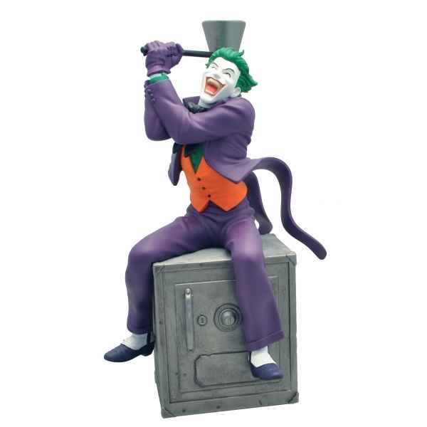 Tirelire figurine de collection the joker sur coffre-fort -80059