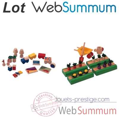 Promotion accessoire maison de poupee Plan Toys -LWS-54
