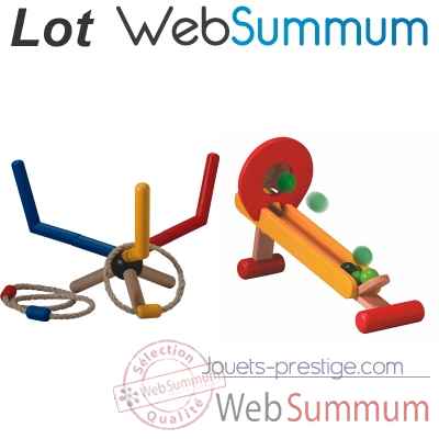 Promotion jeu de lancer en bois Plan Toys -LWS-57