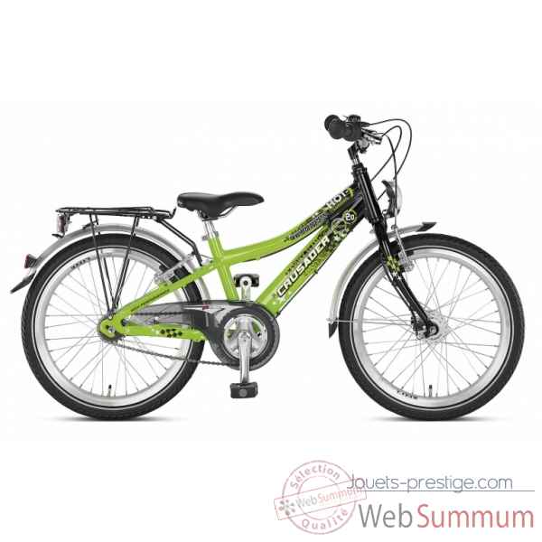 Bicyclette crusader 20-3 kiwi-noir puky 4569