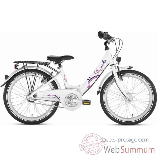 Bicyclette skyride 20-3 alu blanc puky -4446