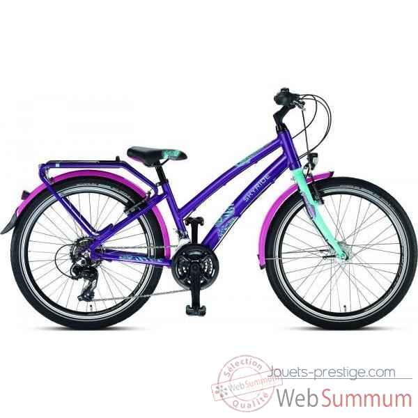 Bicyclette turquoi-lilas skyride 24-21 act light Puky -4869