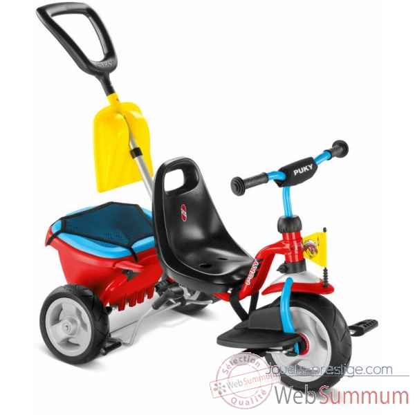Tricycle + access rouge-bleu Puky -2459