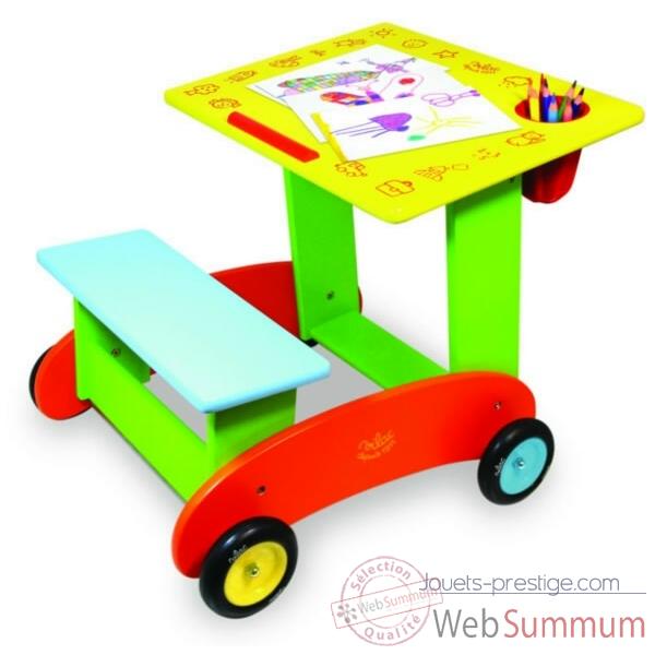 Pupitre � roulettes Vilac-1053