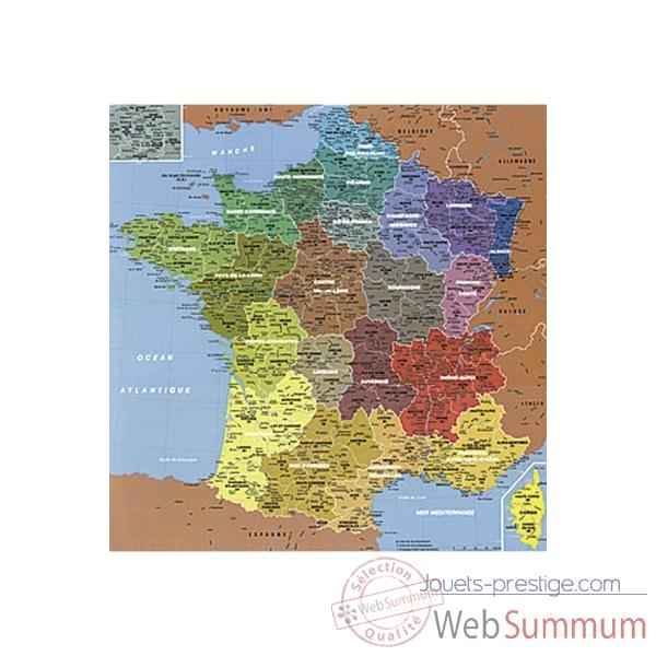 Puzzle Carte de france regions s Puzzle Michele Wilson W50-24